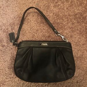 Black Coach Wristlet
